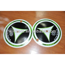 Bicycle wheel cover with customized design